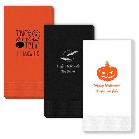 Design Your Own Halloween Guest Towels